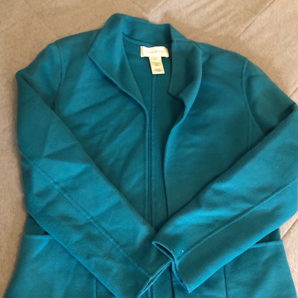 Susan Bristol fleece Blazer